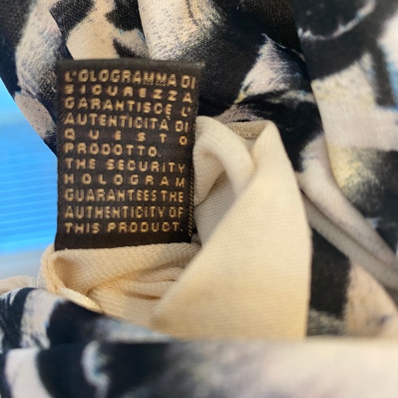 💯Authentic Roberto Cavalli Feather Cap Sleeve - Picture 10 of 12